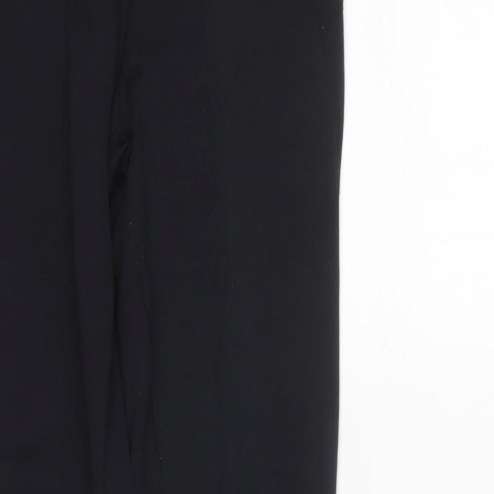 Sweaty Betty Womens Black Polyester Compression Leggings Size S L24 in Regular Pullover