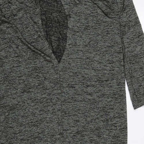 BDG Womens Grey Viscose A-Line Size XS Round Neck Pullover