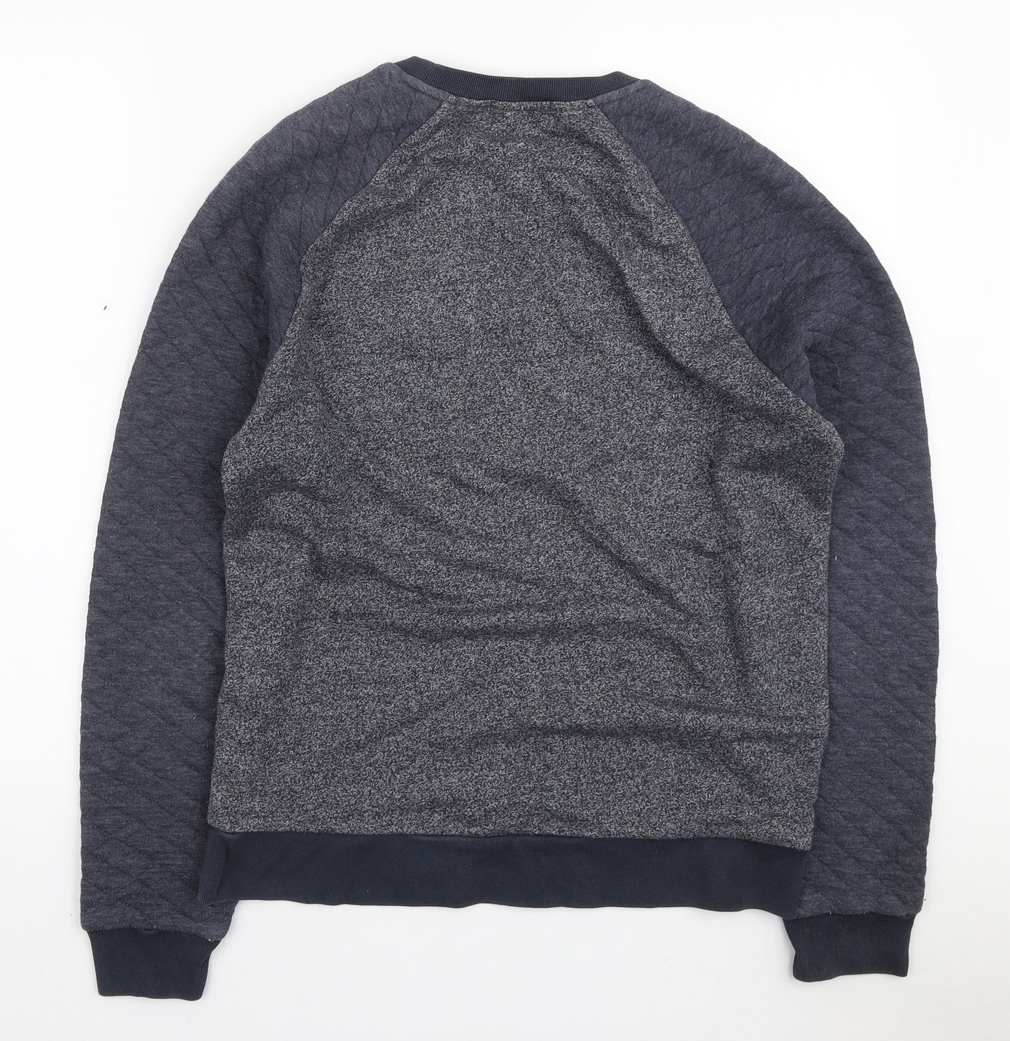 Topman Mens Blue Polyester Pullover Sweatshirt Size M