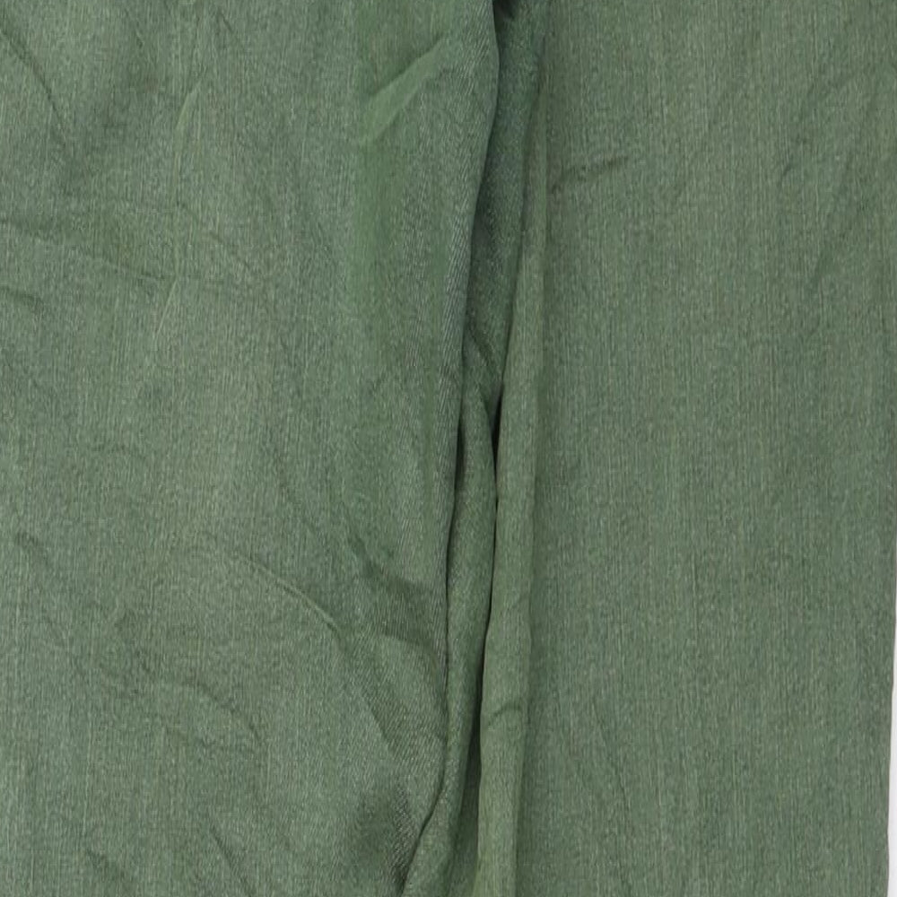 George Womens Green Polyester Skinny Jeans Size 10 L29 in Regular Zip