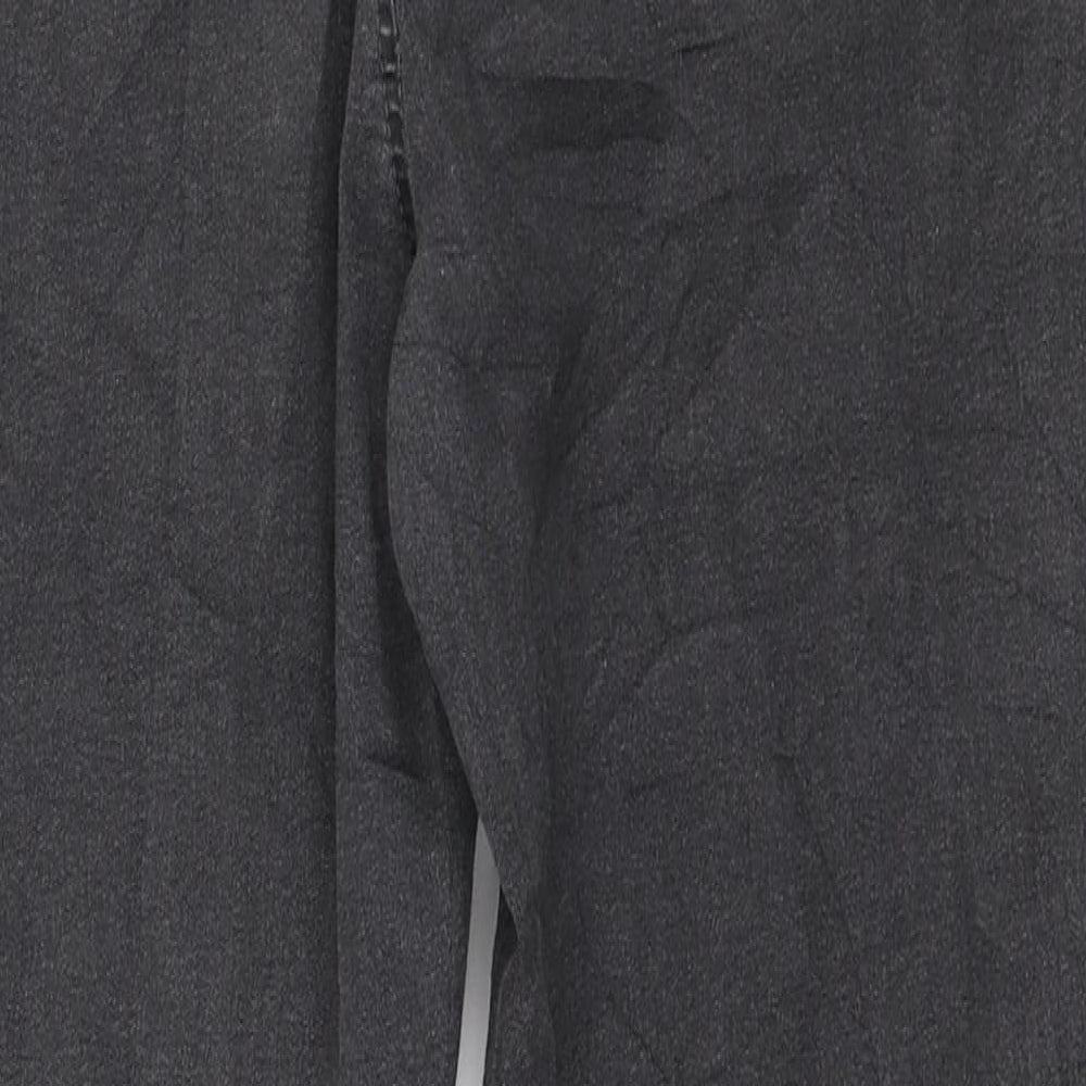 Marks and Spencer Womens Grey Polyester Jegging Jeans Size 12 L26 in Regular
