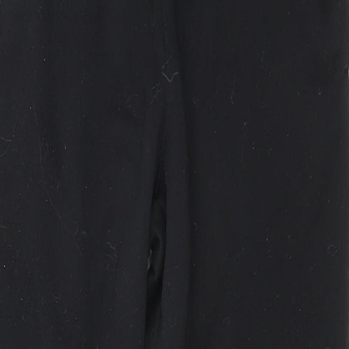 Nike Mens Black Polyester Jogger Trousers Size 26 in L24 in Regular Drawstring - Nike Air