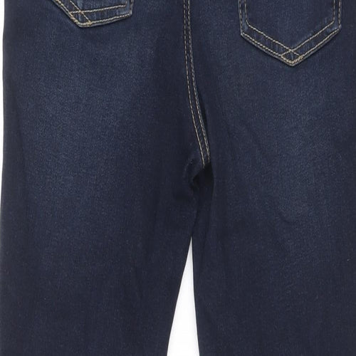 TU Womens Blue Cotton Mom Jeans Size 28 in L26 in Regular Zip