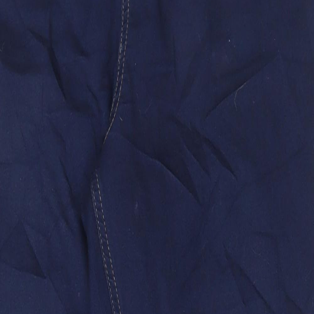 Marks and Spencer Womens Blue Cotton Jegging Jeans Size 14 L28 in Regular