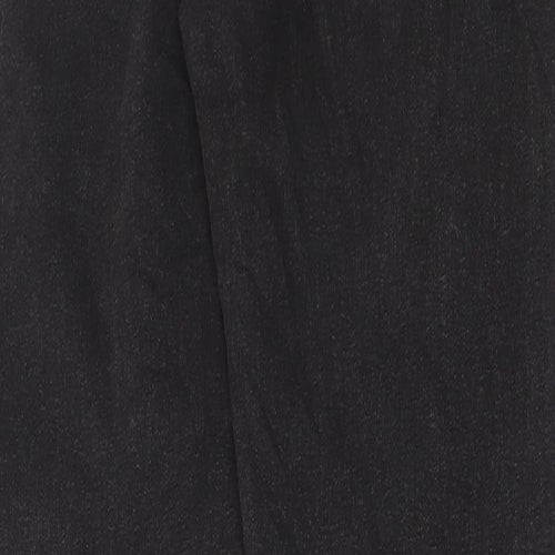 Marks and Spencer Womens Grey Cotton Skinny Jeans Size 12 L29 in Regular Button