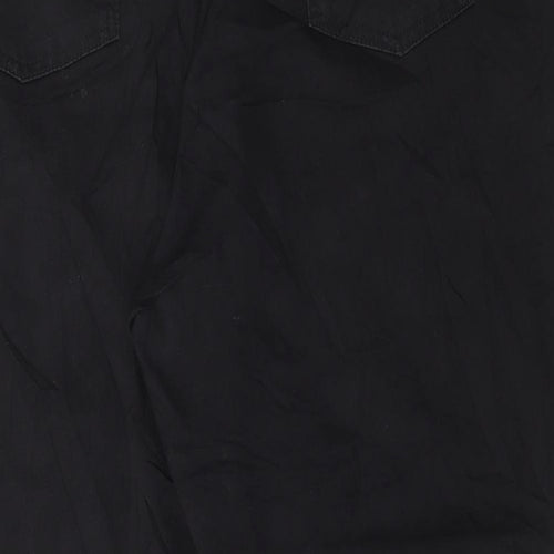 Marks and Spencer Womens Black Cotton Jegging Jeans Size 28 L27 in Regular