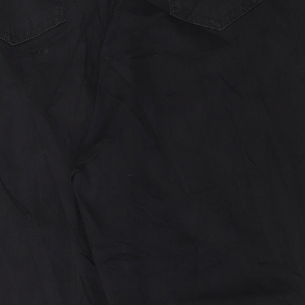 Marks and Spencer Womens Black Cotton Jegging Jeans Size 28 L27 in Regular