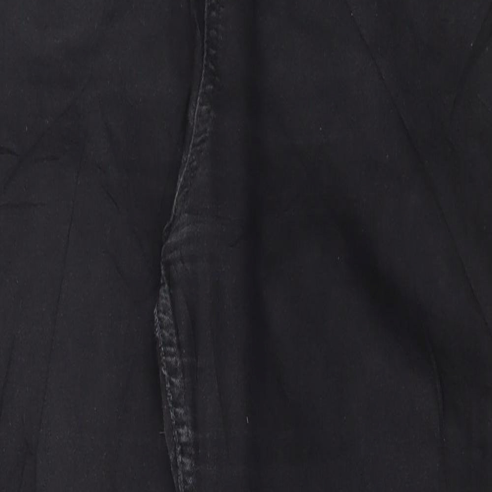 Marks and Spencer Womens Black Cotton Jegging Jeans Size 16 L28 in Regular