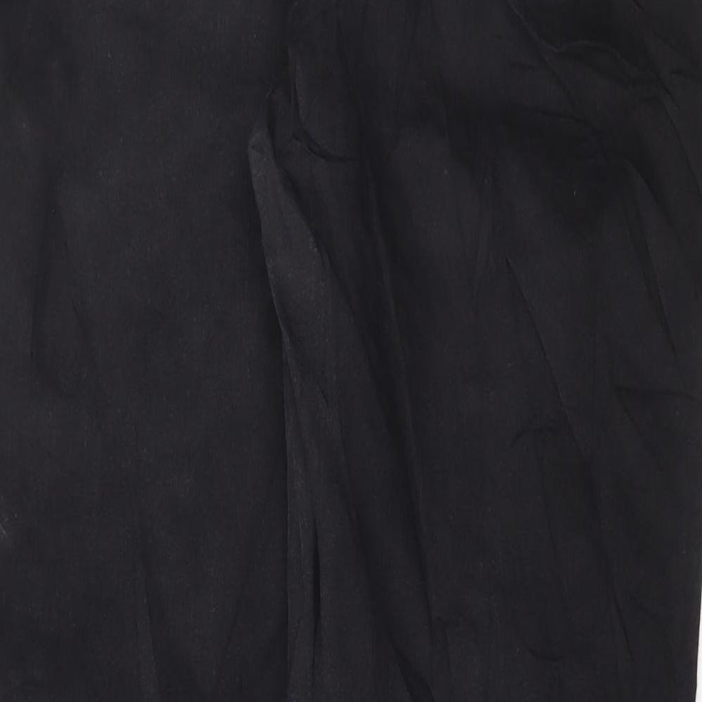 Marks and Spencer Womens Black Cotton Jegging Jeans Size 16 L28 in Regular