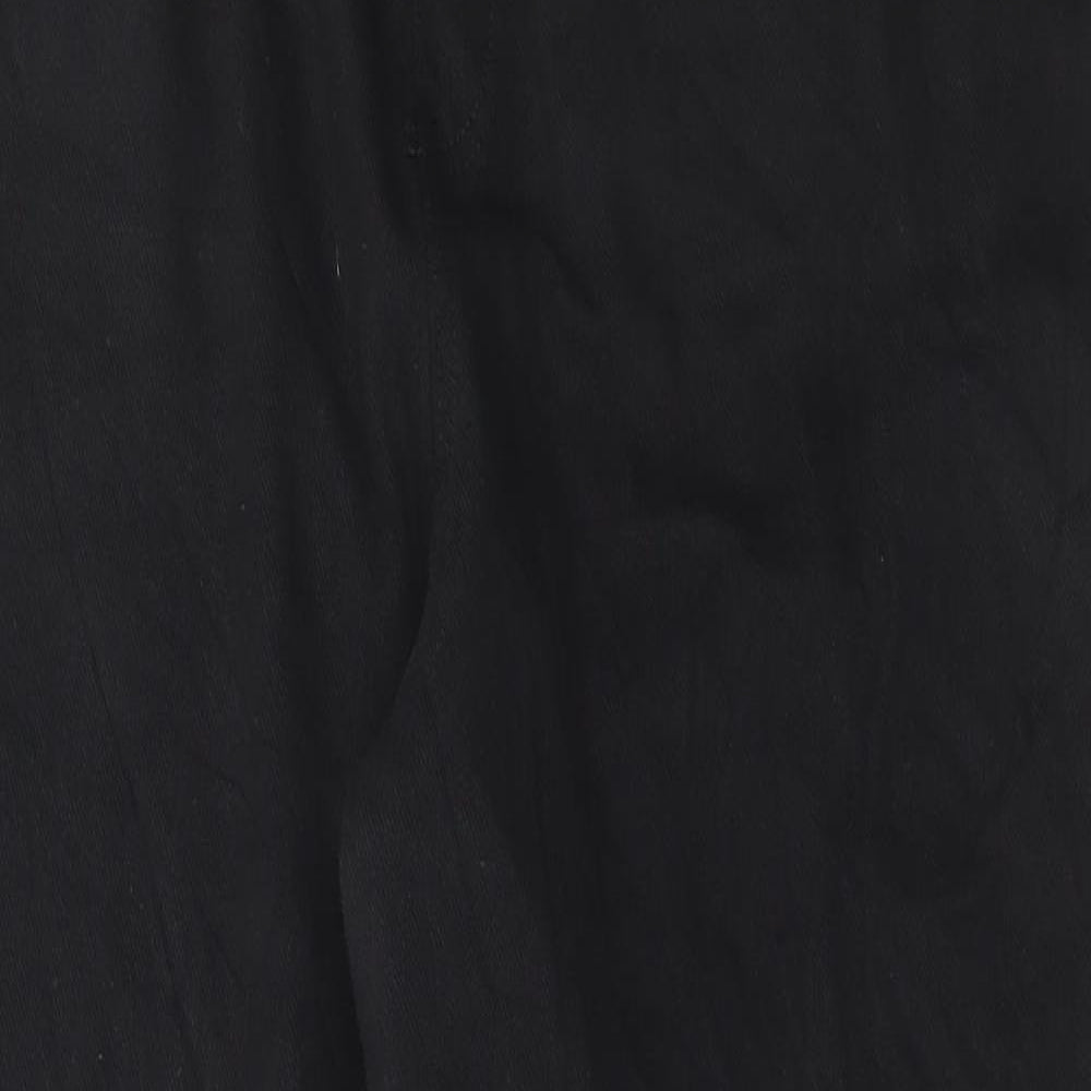 Marks and Spencer Womens Black Cotton Jegging Jeans Size 18 L28 in Regular