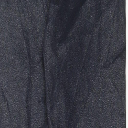 Marks and Spencer Womens Black Cotton Skinny Jeans Size 6 L28 in Regular Button