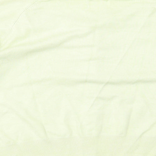 Marks and Spencer Womens Green Acrylic Cardigan Jumper Size 14
