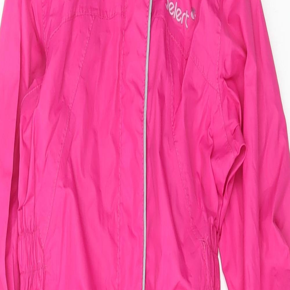 Gelert Girls Pink Rain Coat Snowsuit Size 3-4 Years Zip