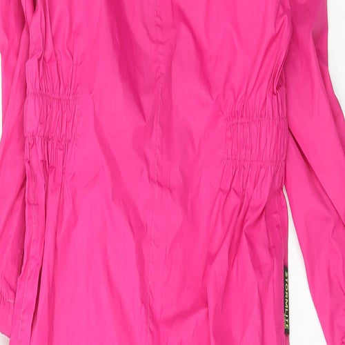 Gelert Girls Pink Rain Coat Snowsuit Size 3-4 Years Zip