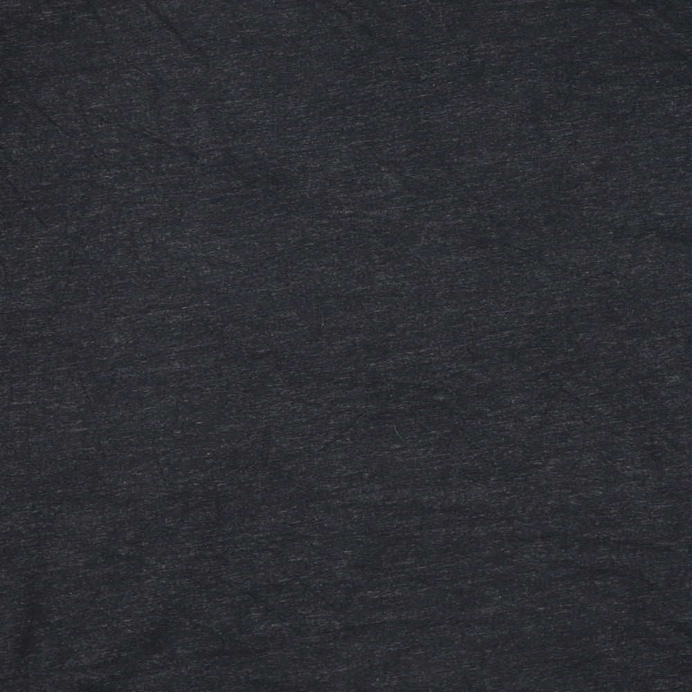 Ralph Lauren Mens Grey Polyester T-Shirt Size M Round Neck