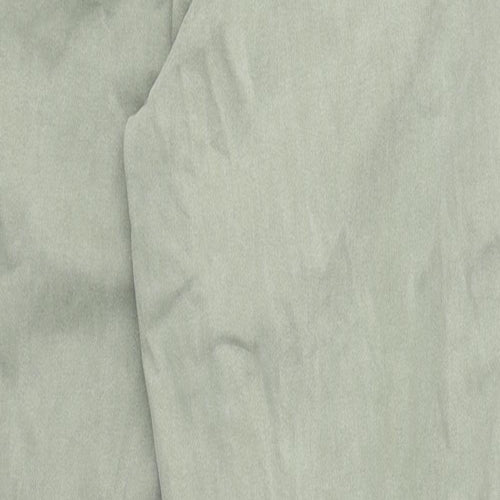 F&F Womens Green Cotton Skinny Jeans Size 12 L24 in Regular Zip