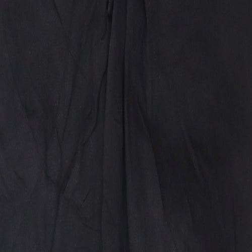 Topshop Womens Black 100% Cotton Skinny Jeans Size 32 L25 in Regular Zip