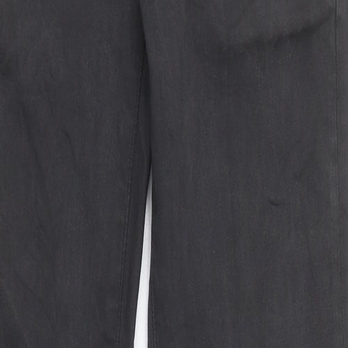 Police Mens Grey Cotton Skinny Jeans Size 30 L30 in Regular Zip