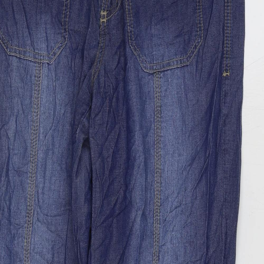Store Twenty One Womens Blue Cotton Straight Jeans Size 10 L30 in Regular Zip