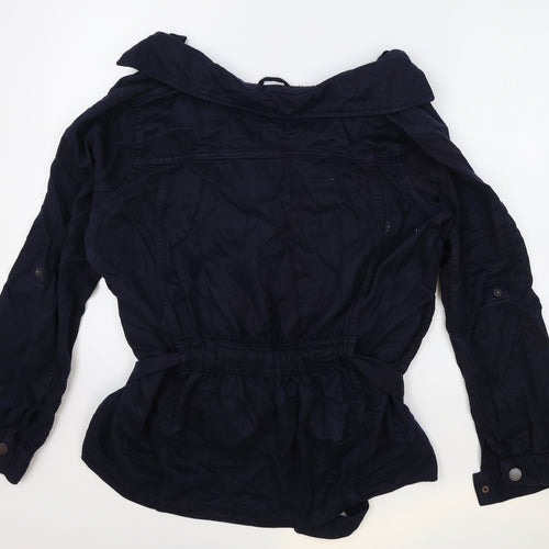 NEXT Womens Blue Jacket Size 14 Button