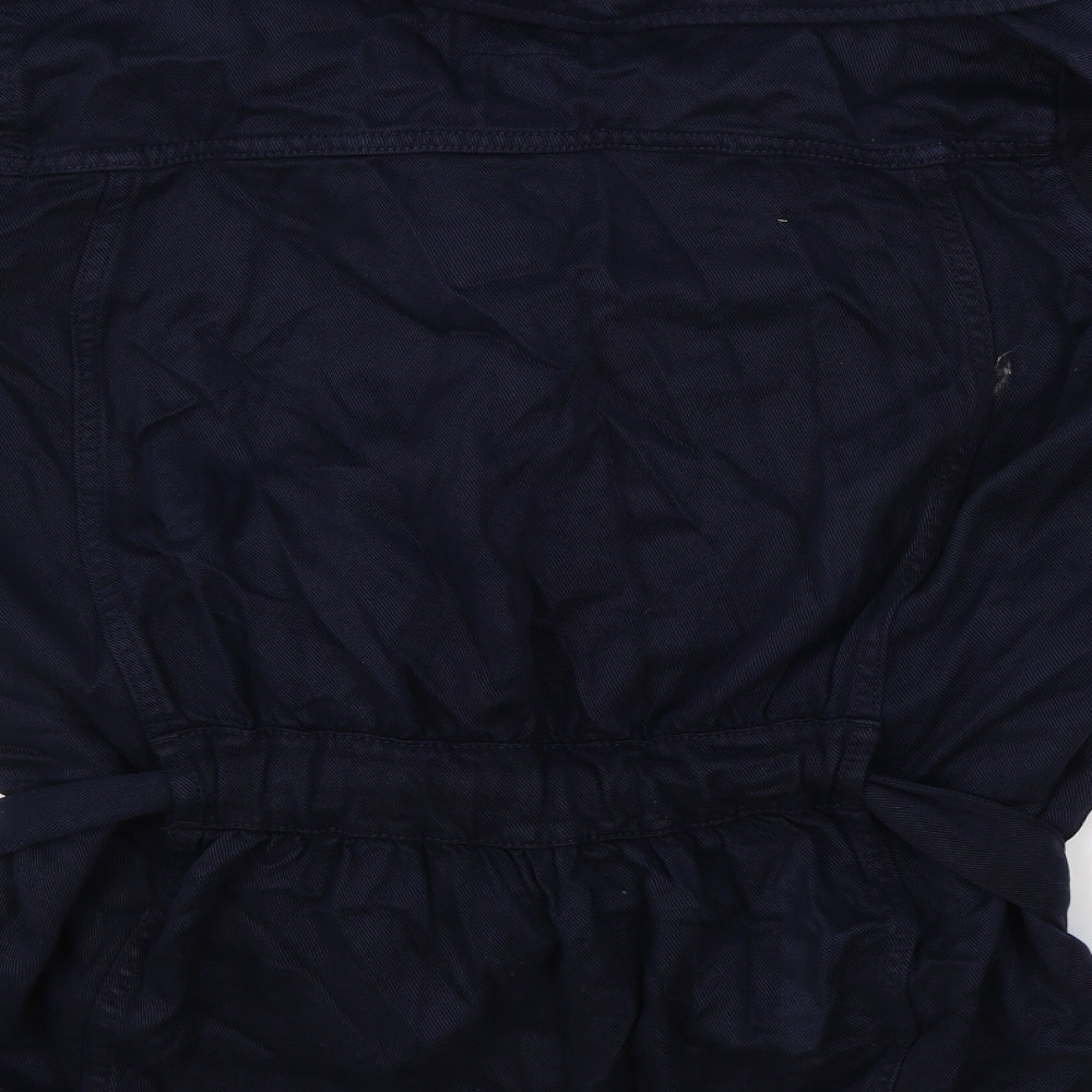 NEXT Womens Blue Jacket Size 14 Button