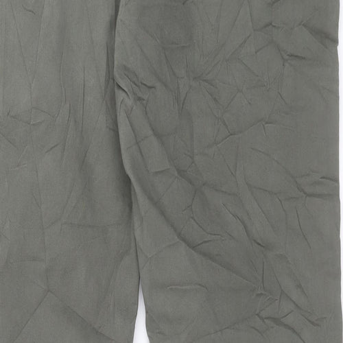 Marks and Spencer Mens Green Cotton Skinny Jeans Size 44 in L33 in Regular Button - Long Leg