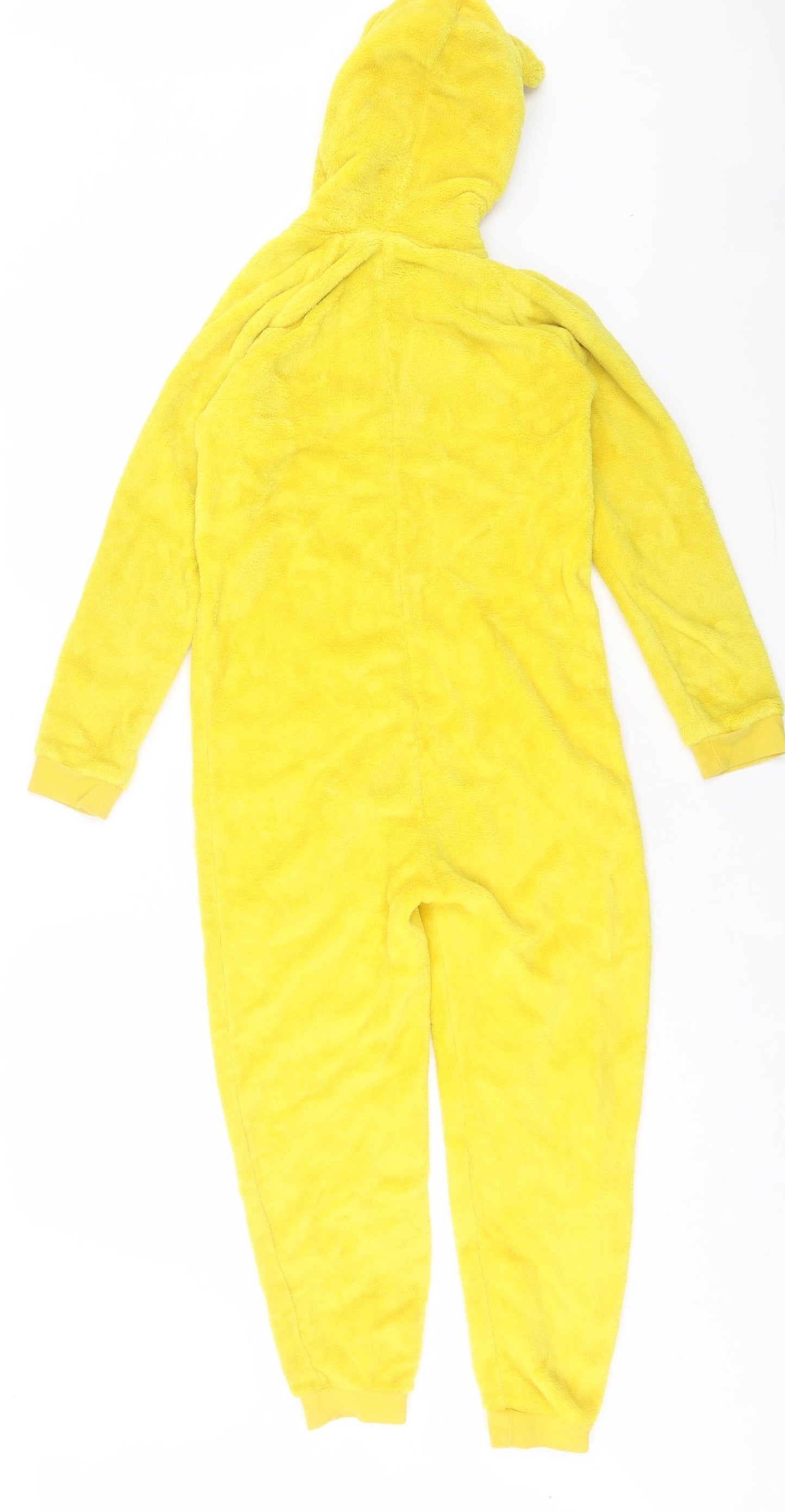 George Boys Yellow Polka Dot Polyester One Piece Size 9-10 Years Zip - Pudsey