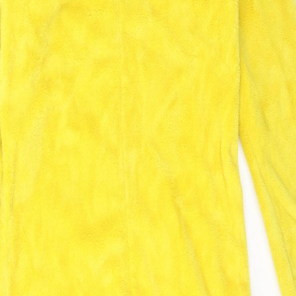 George Boys Yellow Polka Dot Polyester One Piece Size 9-10 Years Zip - Pudsey