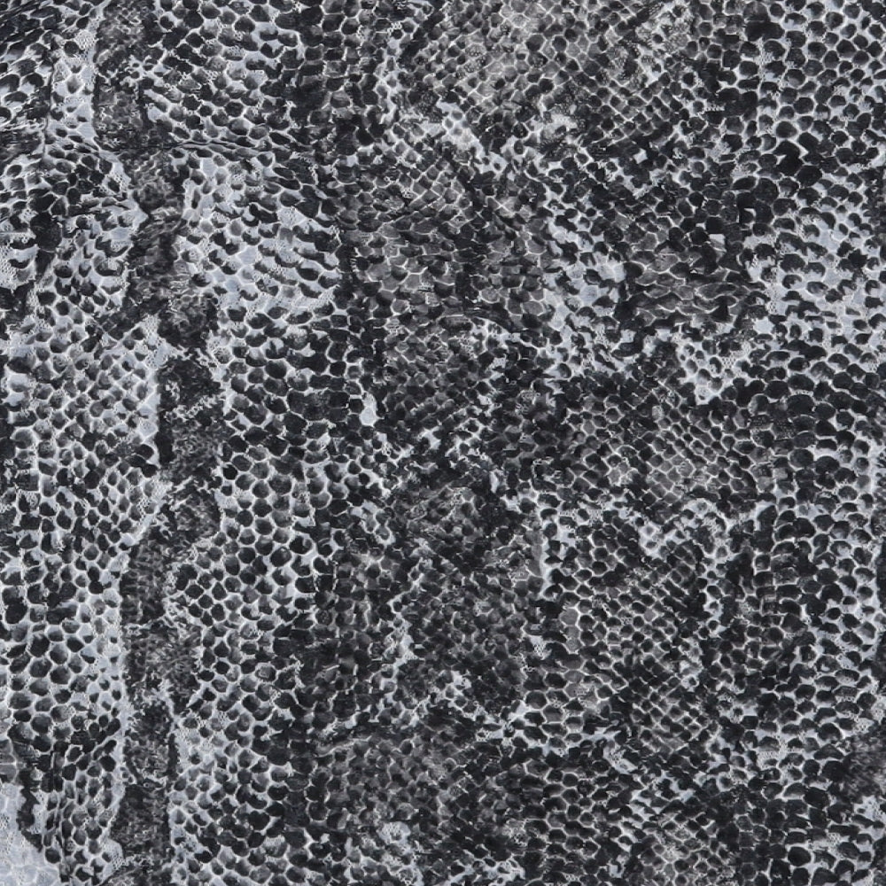 Very Womens Grey Animal Print Polyester Basic Blouse Size 14 Collared - Snake Skin Print