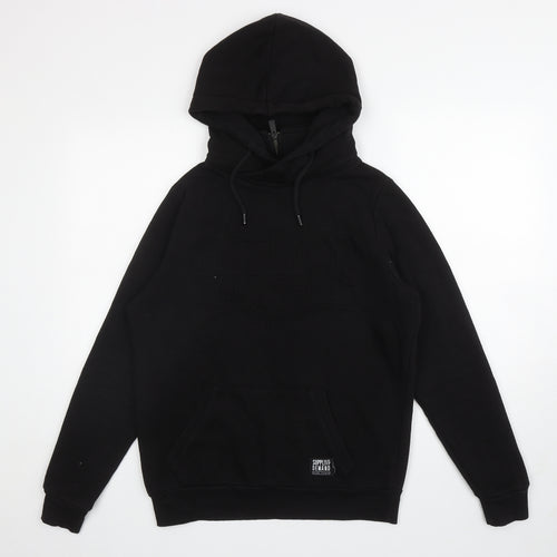 Supply & Demand Co. Mens Black Cotton Pullover Hoodie Size S - Outlaw