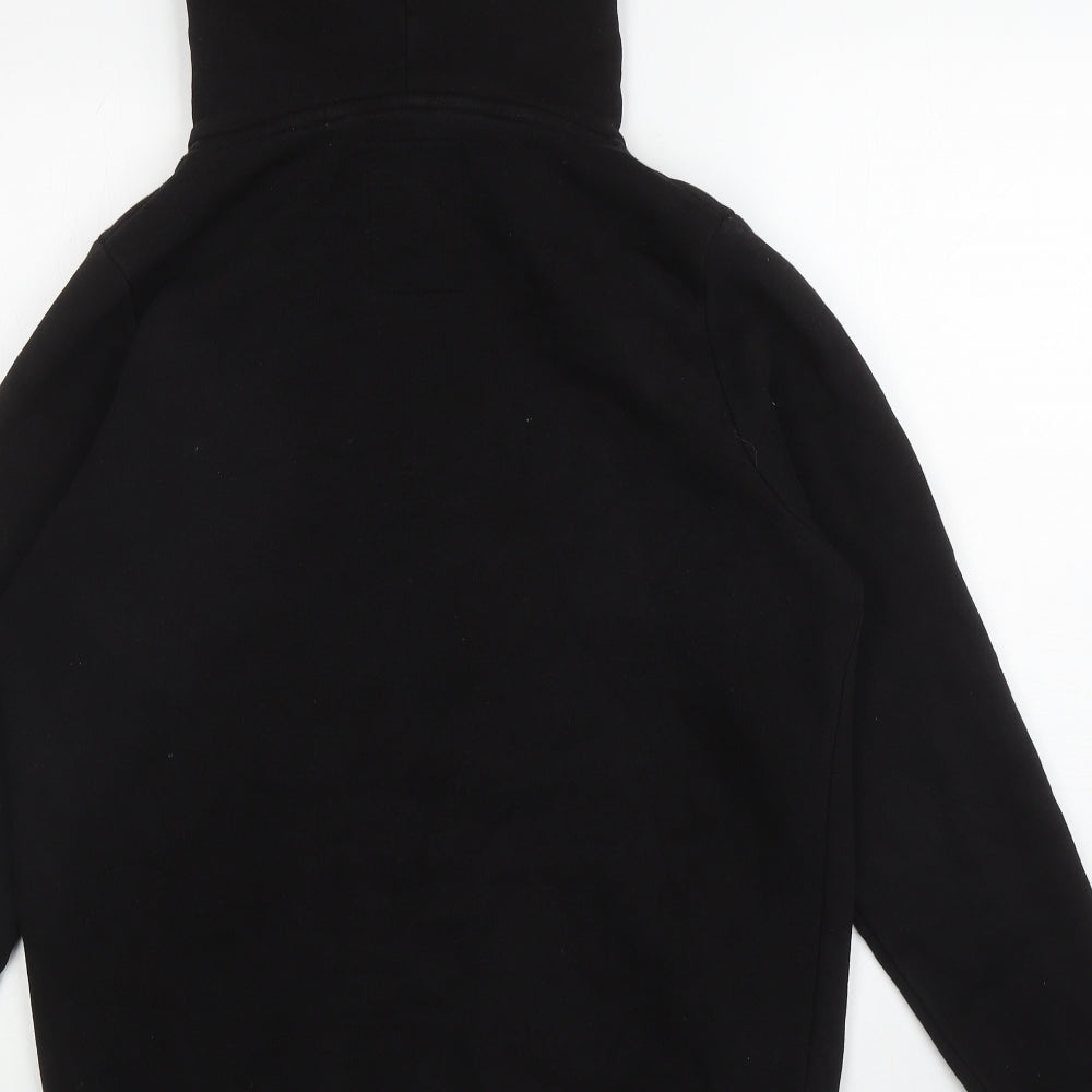 Supply & Demand Co. Mens Black Cotton Pullover Hoodie Size S - Outlaw