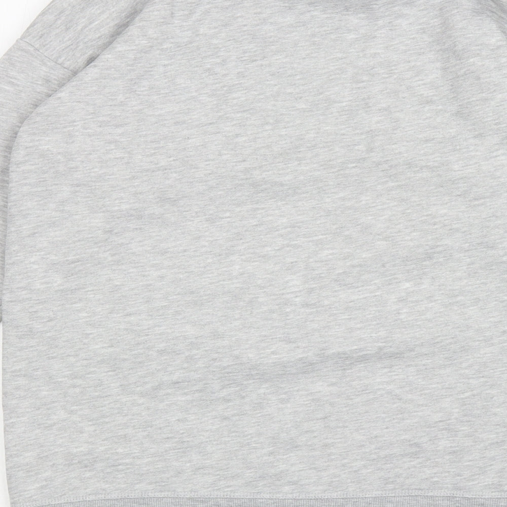 Primark Girls Grey Cotton Pullover Sweatshirt Size 13 Years Pullover - Stay Happy Be You