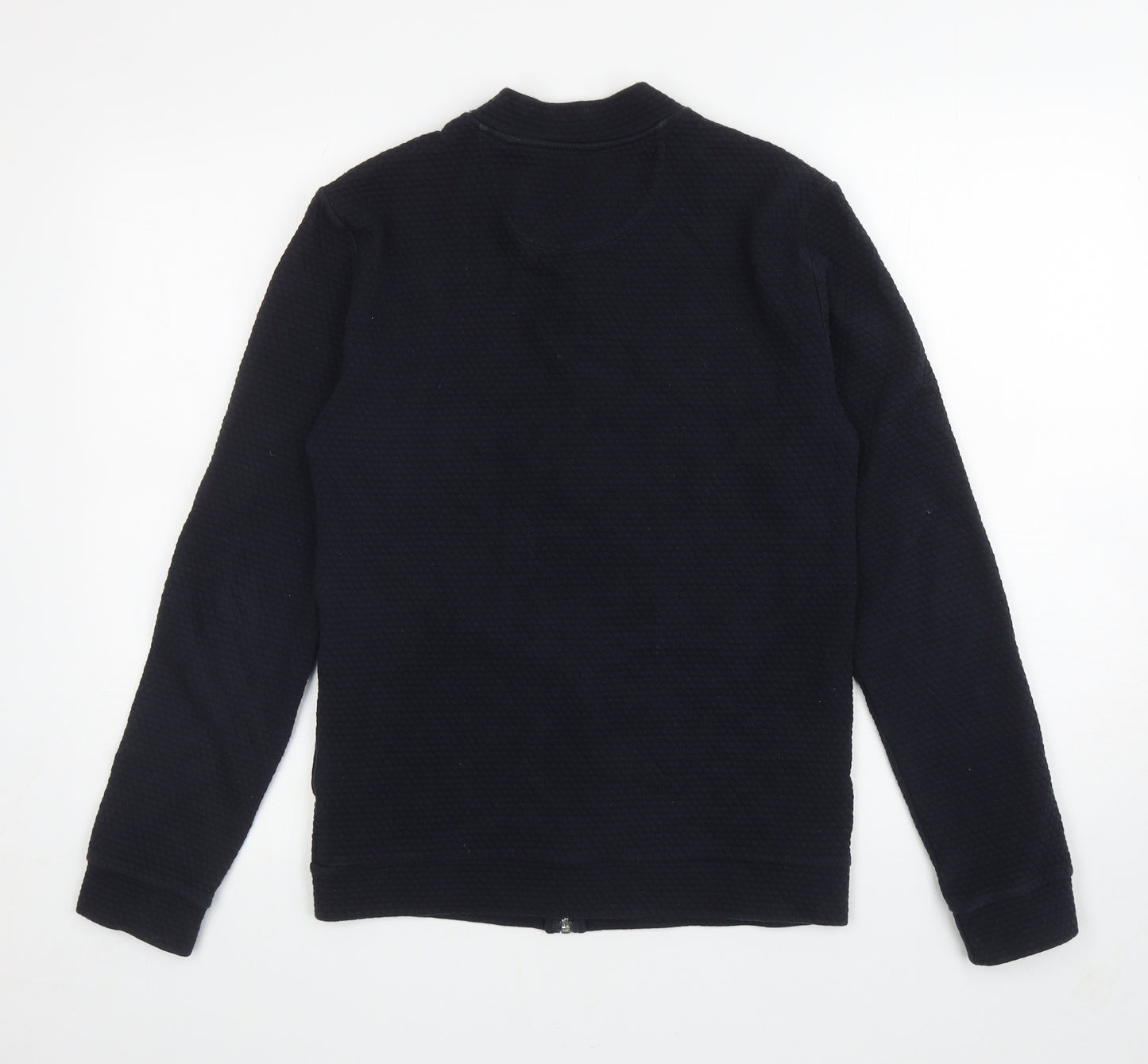 NEXT Mens Blue Cotton Full Zip Sweatshirt Size S