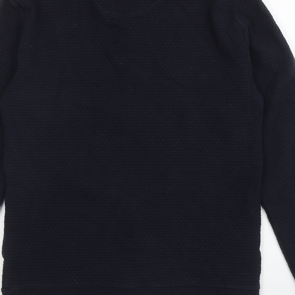 NEXT Mens Blue Cotton Full Zip Sweatshirt Size S