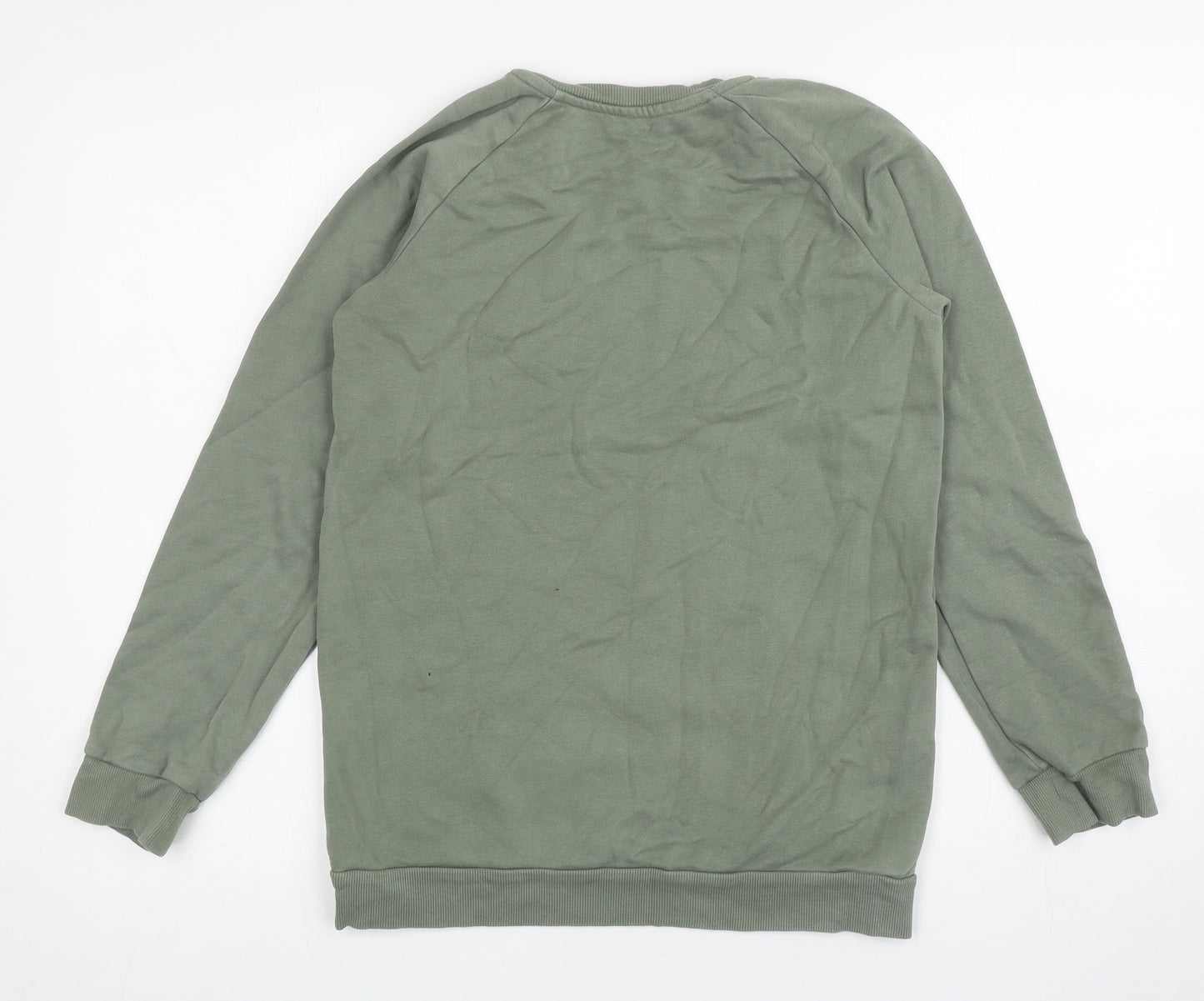Nutmeg Boys Green Cotton Pullover Sweatshirt Size 12-13 Years Pullover - Epic