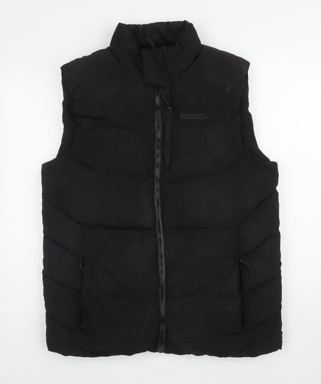 Mountain Warehouse Mens Black Gilet Waistcoat Size M Zip