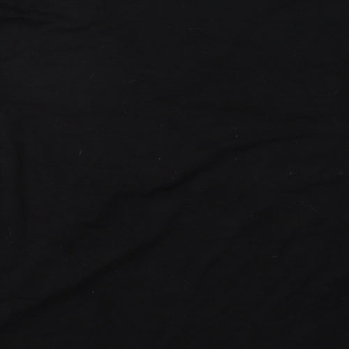 Tigi Wear Womens Black Viscose Basic Blouse Size 16 V-Neck