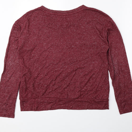 Love to Lounge Womens Red Round Neck Viscose Pullover Jumper Size XS - Harry Potter