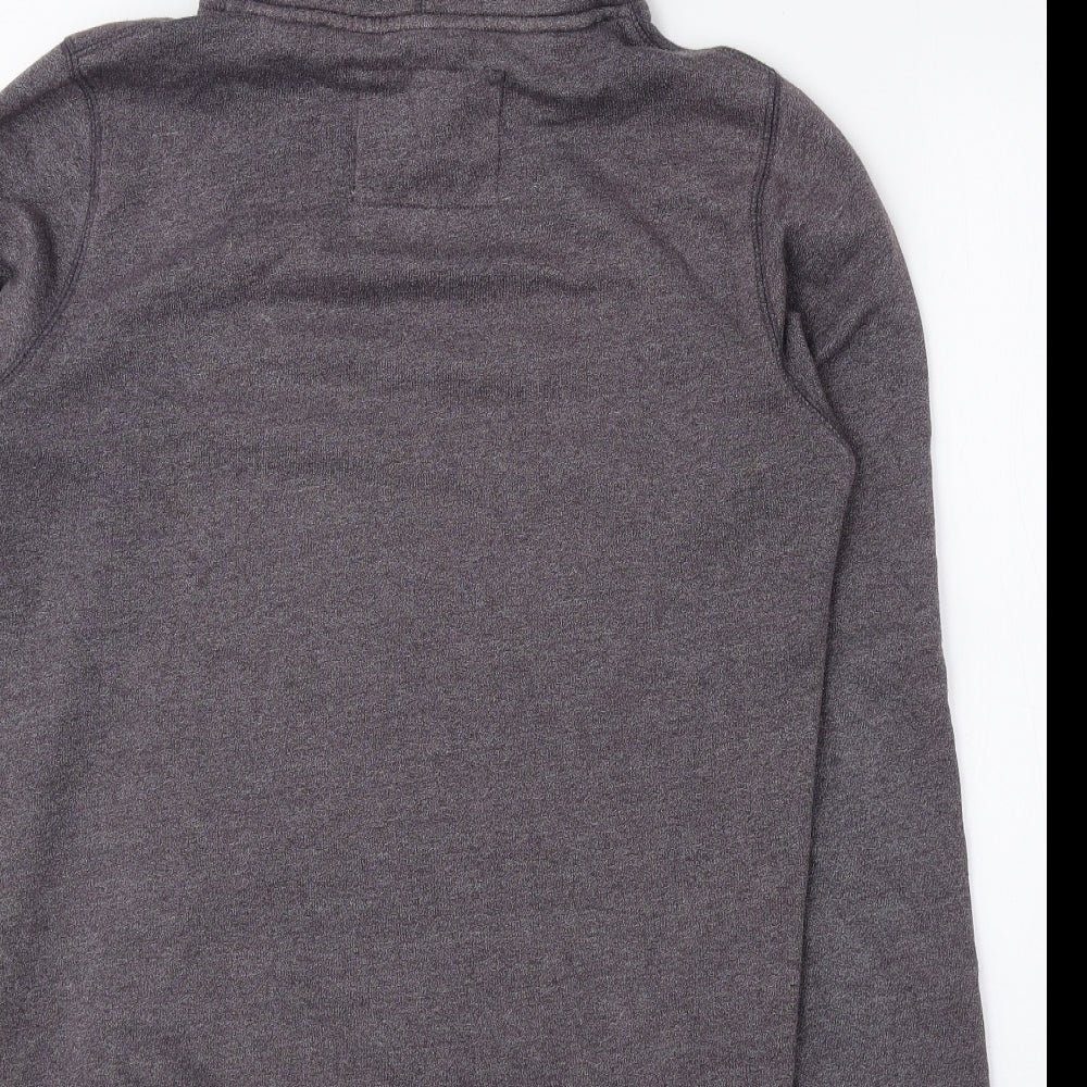 Jack Wills Womens Purple Cotton Pullover Hoodie Size 12 Pullover
