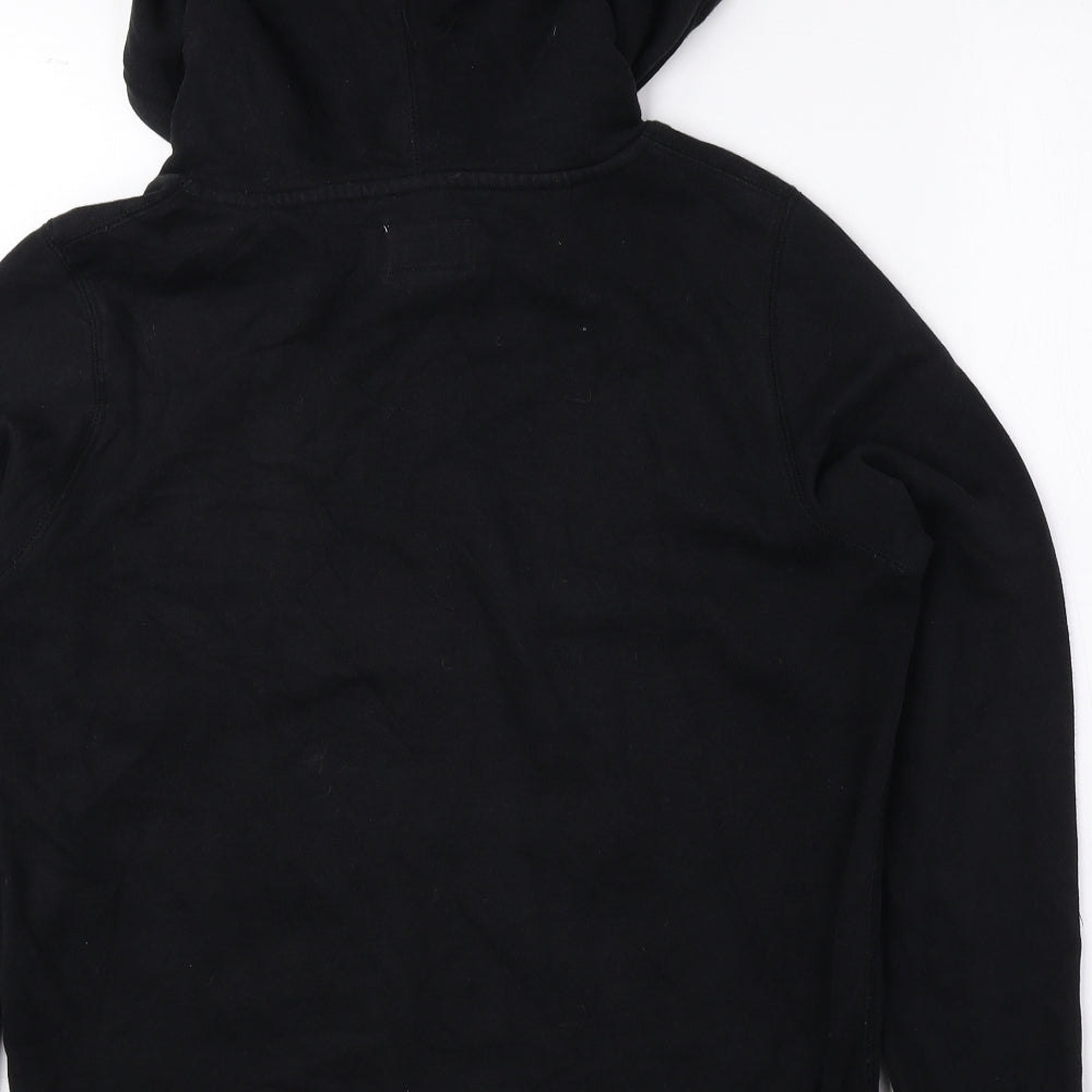 Converse Mens Black Cotton Pullover Hoodie Size M