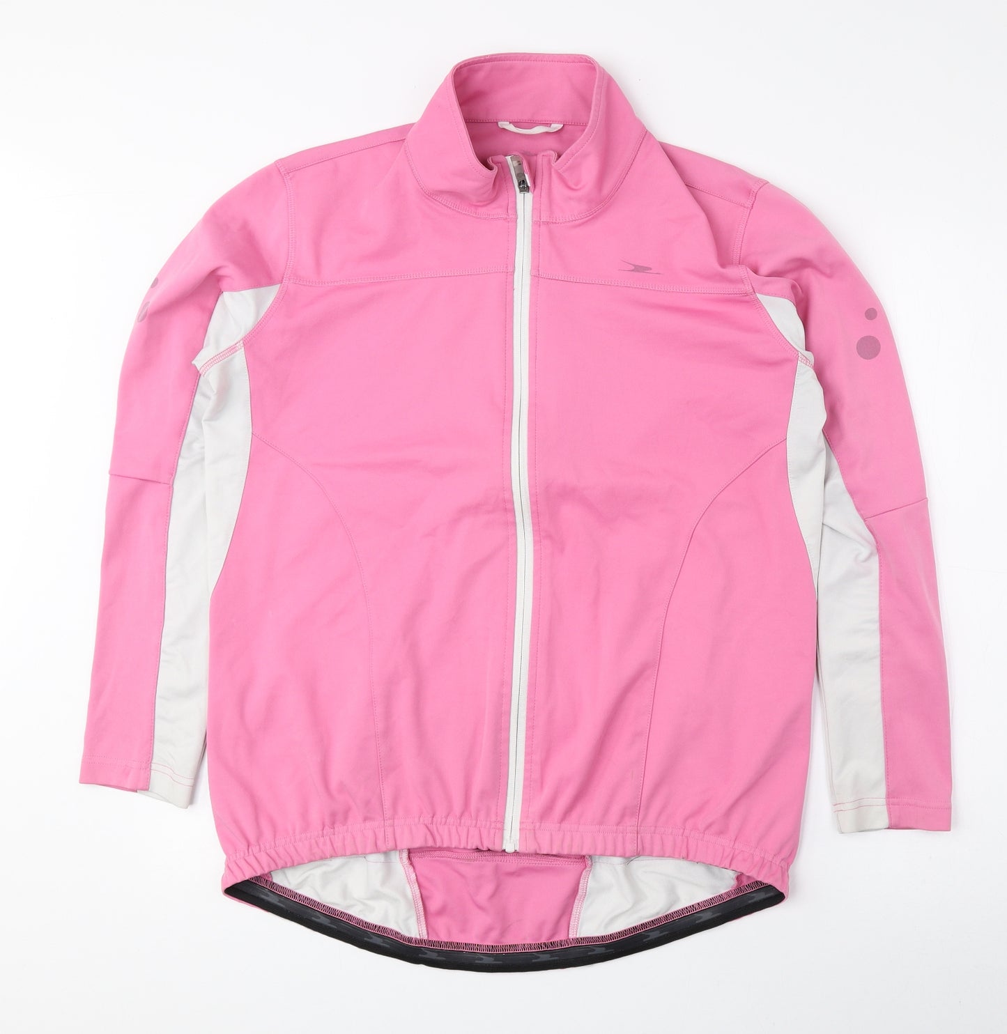 Crane Womens Pink Jacket Size L Zip