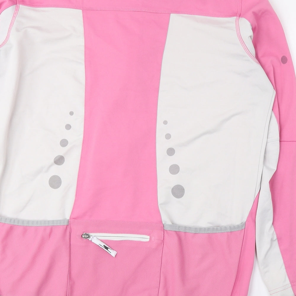 Crane Womens Pink Jacket Size L Zip