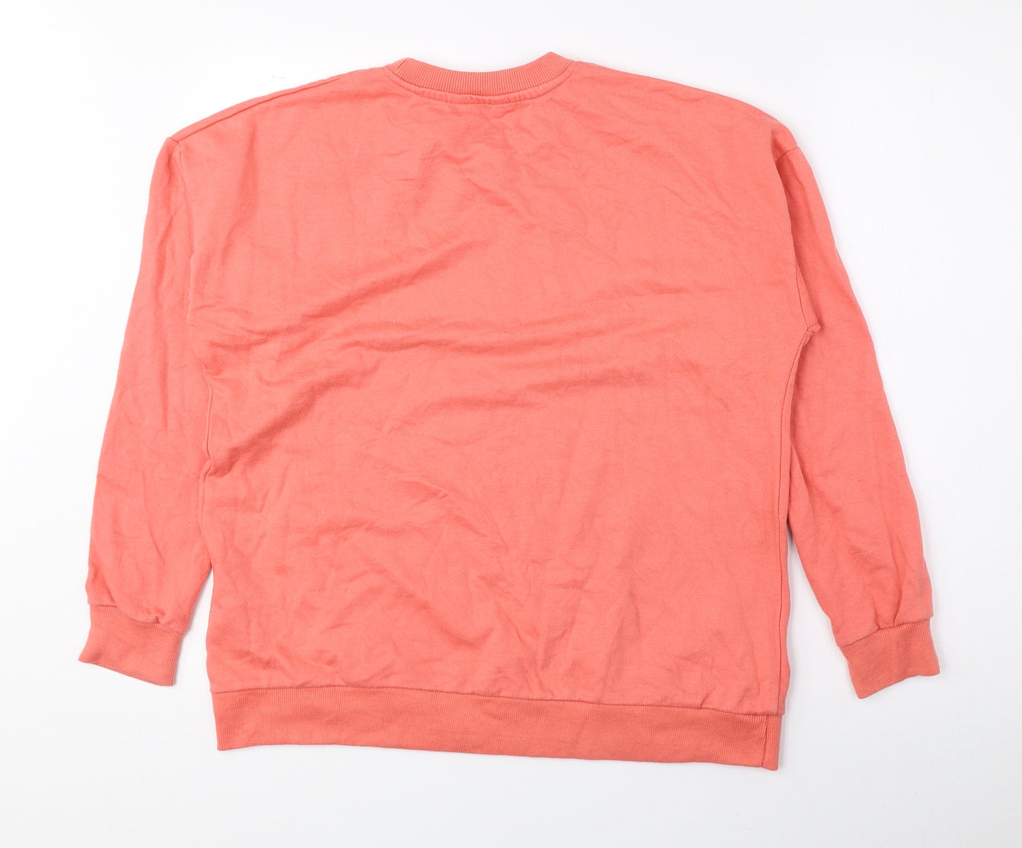 PEP&CO Womens Pink Cotton Pullover Sweatshirt Size M Pullover