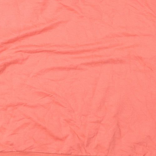 PEP&CO Womens Pink Cotton Pullover Sweatshirt Size M Pullover