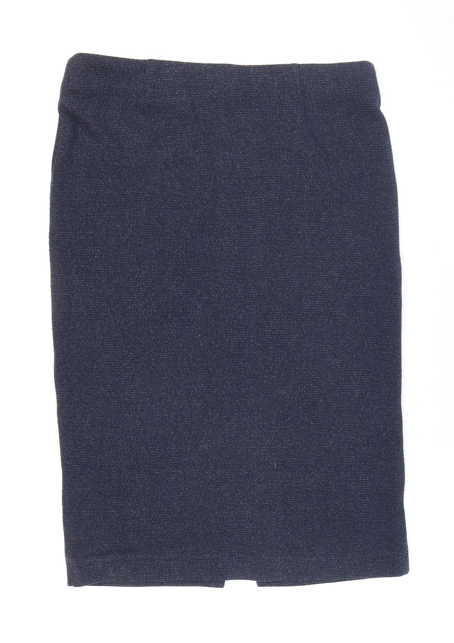 NEXT Womens Blue Polyester Straight & Pencil Skirt Size 14