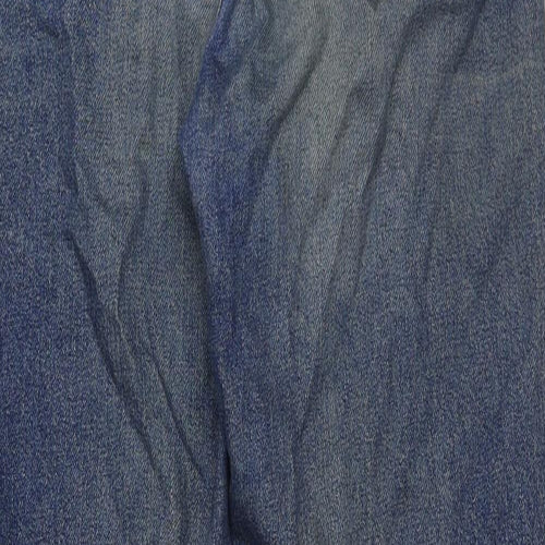 BDG Mens Blue Cotton Straight Jeans Size 26 in L30 in Regular Button