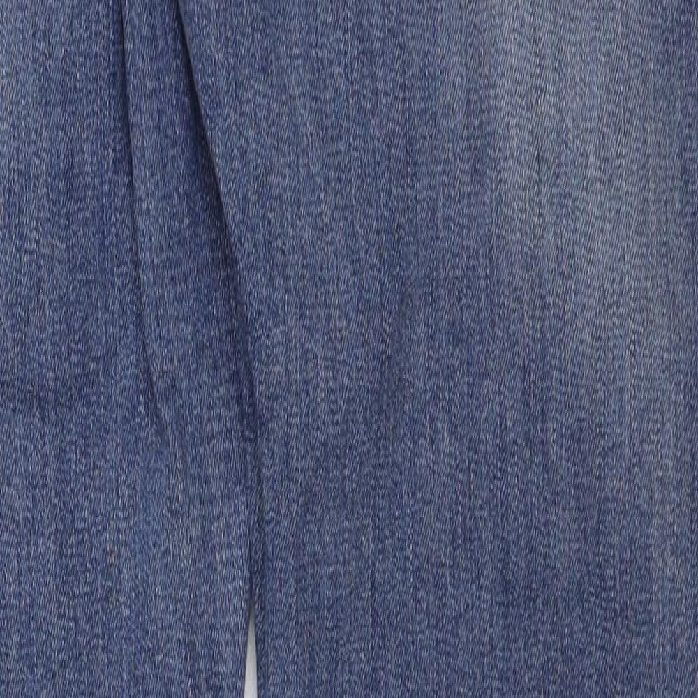Cheap Monday Mens Blue Cotton Straight Jeans Size 33 in L32 in Regular Button