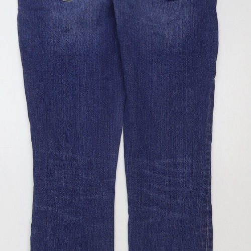 Gap Mens Blue Cotton Skinny Jeans Size 26 in L28 in Regular Button