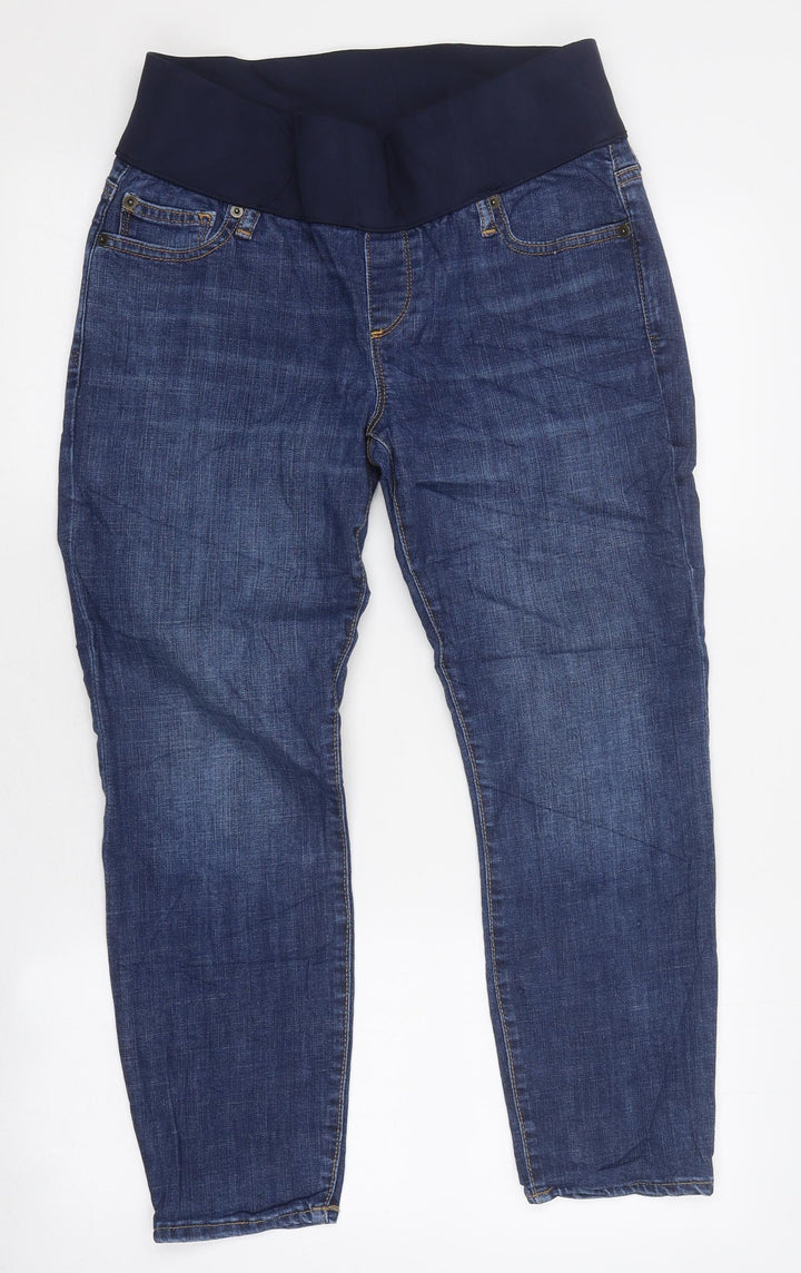 Gap Womens Blue 100% Cotton Skinny Jeans Size 8 L24 in Regular - Pockets