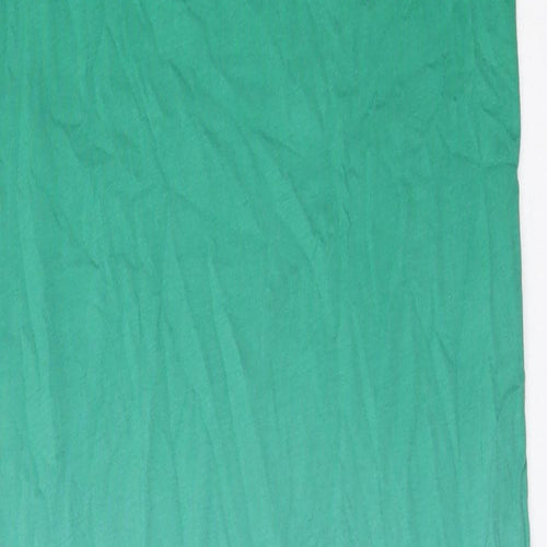Marks and Spencer Womens Green Polyester Bodycon Size 6 Round Neck Pullover - Ombre